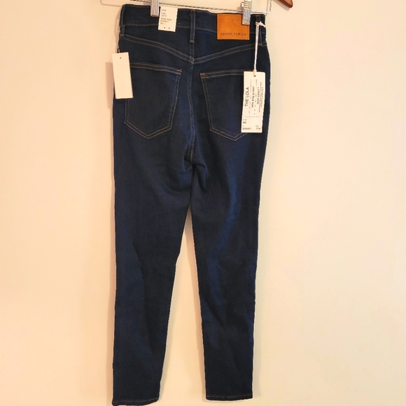 NEW Denim Forum The Lola High Rise Skinny Jeans - Picture 4 of 5